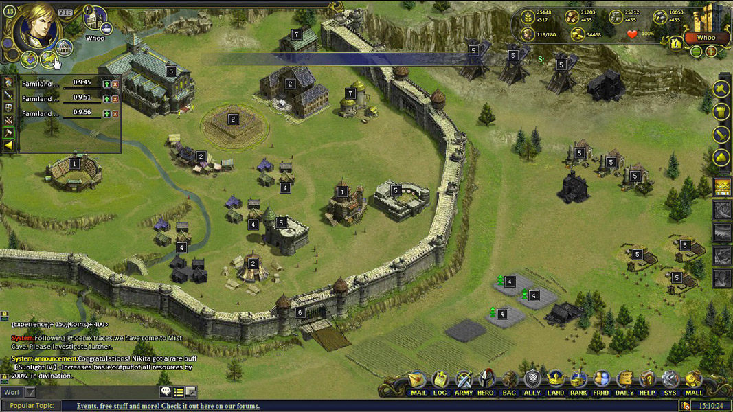 strategy building kingdom games online